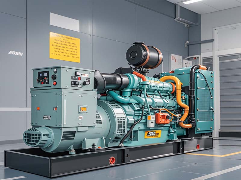 鄂温克柴油发电机组水泵皮带的张力如何调整？