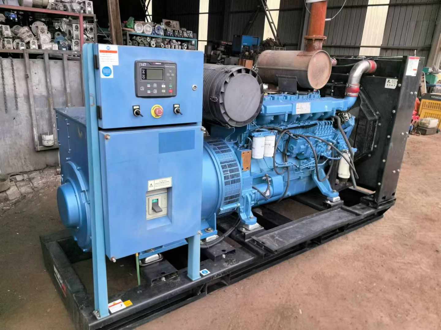 鄂温克500kW 柴油发电机组可带动设备功率的计算公式是什么？