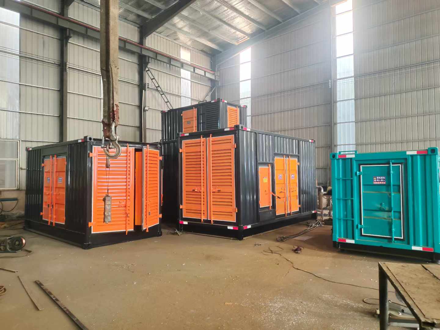 鄂温克500kw柴油发电机组可以带动多少功率设备？