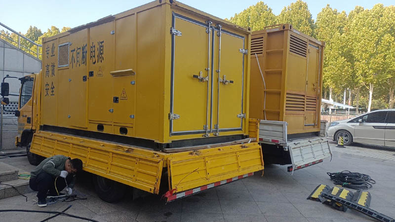 鄂温克柴油发电机组和UPS电源配合使用时的注意事项